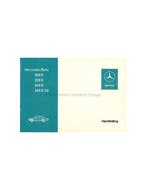 1975 MERCEDES BENZ E KLASSE INSTRUCTIEBOEKJE NEDERLANDS, Auto diversen, Handleidingen en Instructieboekjes