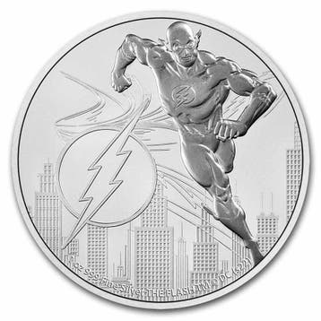 Niue - DC Comics - #5 The Flash 1 oz 2022 (15.000 oplage), Verzenden, Munten