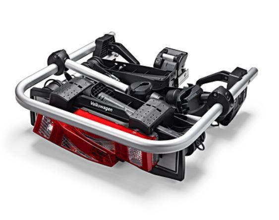 Fietsendrager VW Basis II | Lichtgewicht | 2 Fietsen, Auto diversen, Fietsendragers, Trekhaakdrager, 2 fietsen, Elektrische fiets