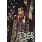 Wandbord Concert Bord - Jimi Hendrix In Person, Ophalen of Verzenden, Nieuw, Poster, Artwork of Schilderij