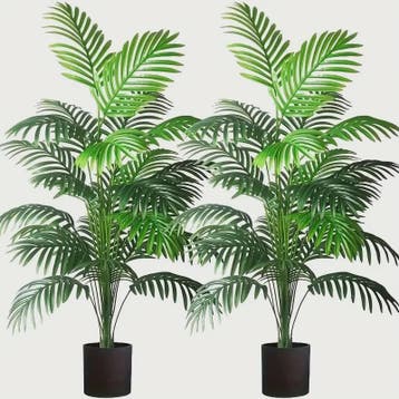 Kunstplant Areca Palm met 24 Bladeren - Realistische Kunstbo, Huis en Inrichting, Verzenden, Nieuw
