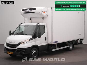 Iveco Daily 72C21 3.0L Automaat Lamberet Laadklep Koelwagen, Automaat, Stof, Gebruikt, Euro 6