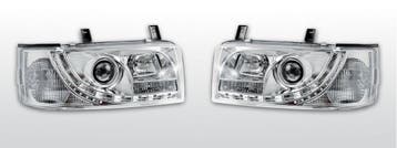 Koplampen Devil Eyes | geschikt voor Volkswagen T4 1990-2003, Verzenden, Nieuw