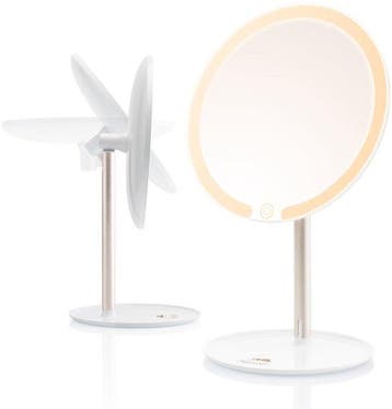 2dekans | ETA Fenité Make Up Spiegel met Verlichting – 90°, Ophalen of Verzenden, Zo goed als nieuw, Wit