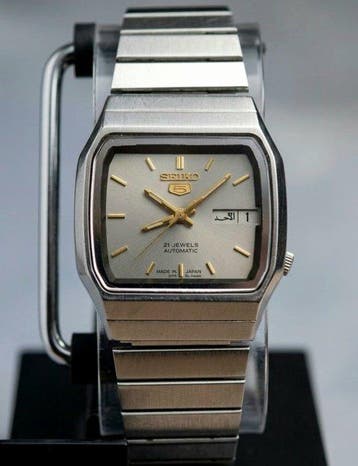 Seiko - 5 TV Screen / Square Cushion Case-Original