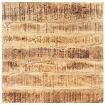 vidaXL Tafelblad 15-16 mm 80x80 cm massief mangohout, Verzenden, Nieuw