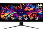 Msi - UWQHD Gaming Monitor - 34 inch, Gaming, Msi, Verzenden, In hoogte verstelbaar