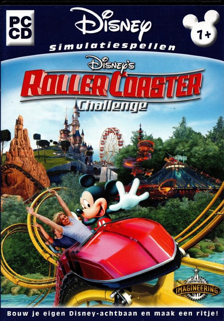 PC Game Disney’s Roller Coaster Challenge voor Windows (CD-R, Spelcomputers en Games, Spelcomputers | Overige Accessoires, Zo goed als nieuw