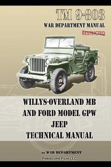 9781937684952 TM 9-803 Willys-Overland MB and Ford Model ..., Boeken, Verzenden, Nieuw, U S Army