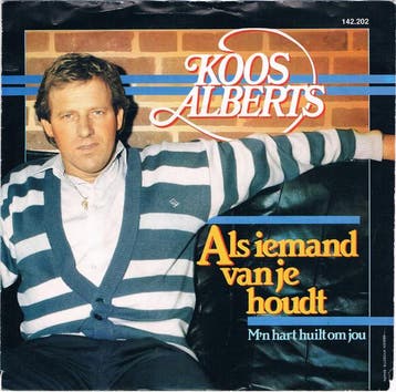 vinyl single 7 inch - Koos Alberts - Als Iemand Van Je Houdt, Verzenden, Zo goed als nieuw, 7 inch, Nederlandstalig