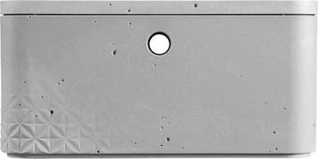 Curver Beton Opberbox + Deksel S - 3x8L - 3 stuks -, Verzenden, Nieuw