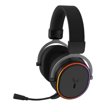 ISY - IGH-3000 Ultralight RGB Gaming Headset - Zwart PS4, Ophalen of Verzenden, Zo goed als nieuw