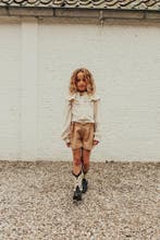 Mary meisjes short peach vintage  Baje Studio, Broek, Baje, Meisje, Nieuw