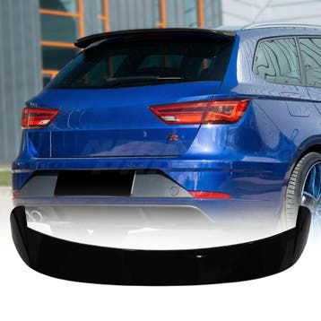 Dakspoiler voor Seat Leon Mk3 – Sport Look, Hoogglans Zwart, Ophalen of Verzenden, Nieuw