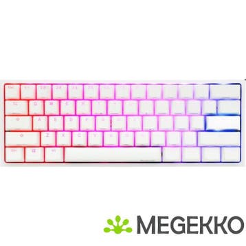 Ducky One 2 Pro Mini RGB White Edition Cherry MX Blue, Verzenden, Nieuw, Ducky
