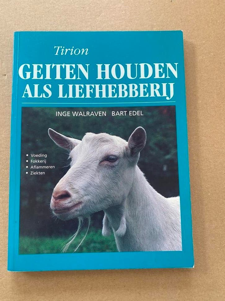 Handboek Geiten Houden - Voeding - Fokkerij - Aflammeren, Boeken, Dieren en Huisdieren, Gelezen, Vee, Verzenden