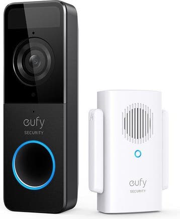 eufy C210 Slim Doorbell- Draadloze Video Deurbel - Video, Ophalen of Verzenden, Zo goed als nieuw