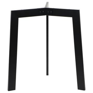Tafelonderstel | TREYO | Metaal | Zwart | Ø700x725(h)mm, Verzenden, Nieuw in verpakking