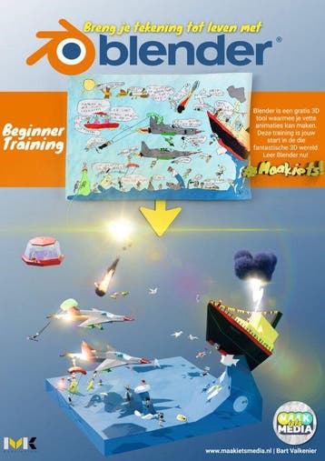 9789462712584 Blender Bart Valkenier, Boeken, Verzenden, Nieuw, Bart Valkenier