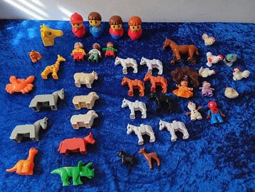 Figuur - Lego Duplo figuren en dieren (40) - Plastic
