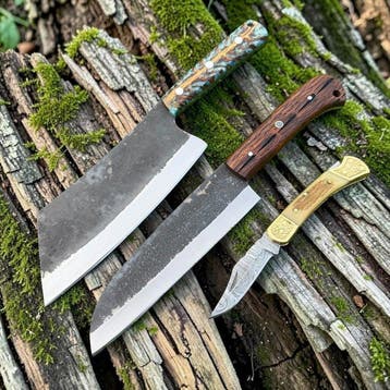 PNP-088 - Keukenmes - Cleaver - 3, of soort verzamelbare