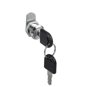 Locker slot - Kantelslot - 20mm - Unieke sleutels - Korte le, Ophalen of Verzenden, Nieuw, IJzer, Slot