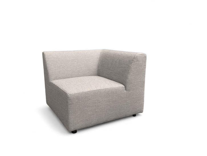Burano Elements Tuinset All-Weather Grijs/Beige - Hoekdeel, Tuin en Terras, Tuinsets en Loungesets, Ophalen of Verzenden