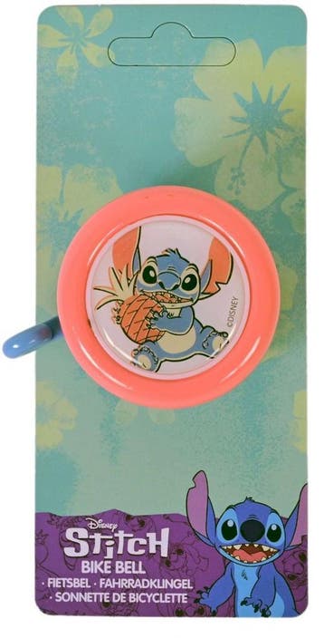 Volare Disney Stitch Fietsbel Kind – Crème/Koraal, Fietsen en Brommers, Fietsaccessoires | Fietsbellen, Nieuw
