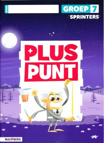 Pluspunt versie 4 Werkboek Sprinters groep 7 (per stuk), Verzenden, Nieuw