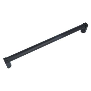 Greep buis 320 mm zamak mat zwart, Verzenden, Nieuw