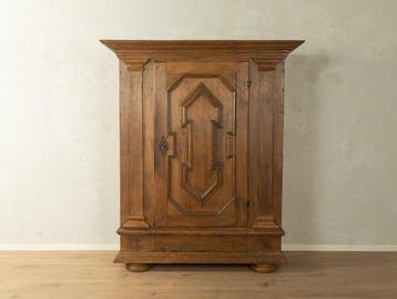 Kleerkast - Eik - Barokke kledingkast circa 1780