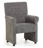 Eetkamerstoel Epe - eetkamerstoelen, Huis en Inrichting, Nieuw, Stof