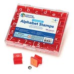 Alfabet stempels: kleine letters en leestekens (34 stuks), Kinderen en Baby's, Speelgoed | Educatief en Creatief, Ophalen of Verzenden