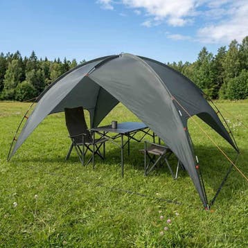 vidaXL Camping Tent met Regenhoes Waterdicht 4-persoons, Verzenden, Nieuw, Tot en met 2