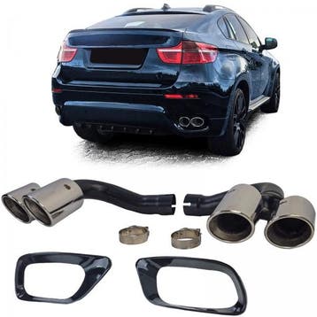 Uitlaat Sierstukken BMW X6 (E71) 30d 40d 10-14, Ophalen of Verzenden, Nieuw