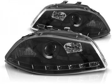 Koplampen Seat Ibiza 6L 02-08 Echte DRL, Ophalen of Verzenden, Nieuw