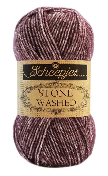 Scheepjes Stone Washed - 830 Lepidolite - Katoen-mix Garen, Ophalen of Verzenden, Nieuw