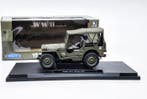 Welly 1:18 - Model militair voertuig - Jeep 1/4 Ton Army, Nieuw
