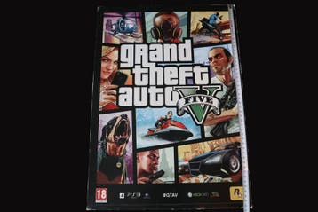 Grand Theft Auto V Promo Game Store Shop Standee Display, Verzamelen, Verzenden, Nieuw