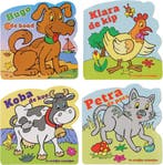 Kartonboek Mijn Vrolijke Vriendjes 8716745019833, Boeken, Verzenden, Gelezen