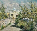 Carlo Perindani (1899 - 1986) - Scorcio di Capri