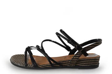 Tamaris Sandalen in maat 39 Zwart, Tamaris, Verzenden, Zwart, Sandalen of Muiltjes