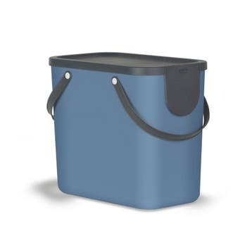 Afvalscheidingsprullenbak 25L - Horizon Blauw, Nieuw