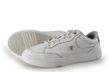Tommy Hilfiger Sneakers in maat 39 Wit, Verzenden, Wit, Sneakers of Gympen, Gedragen