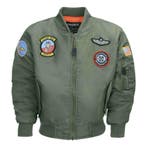 Kinder MA-1 flight jacket - Maat XXL, Verzenden, Nieuw