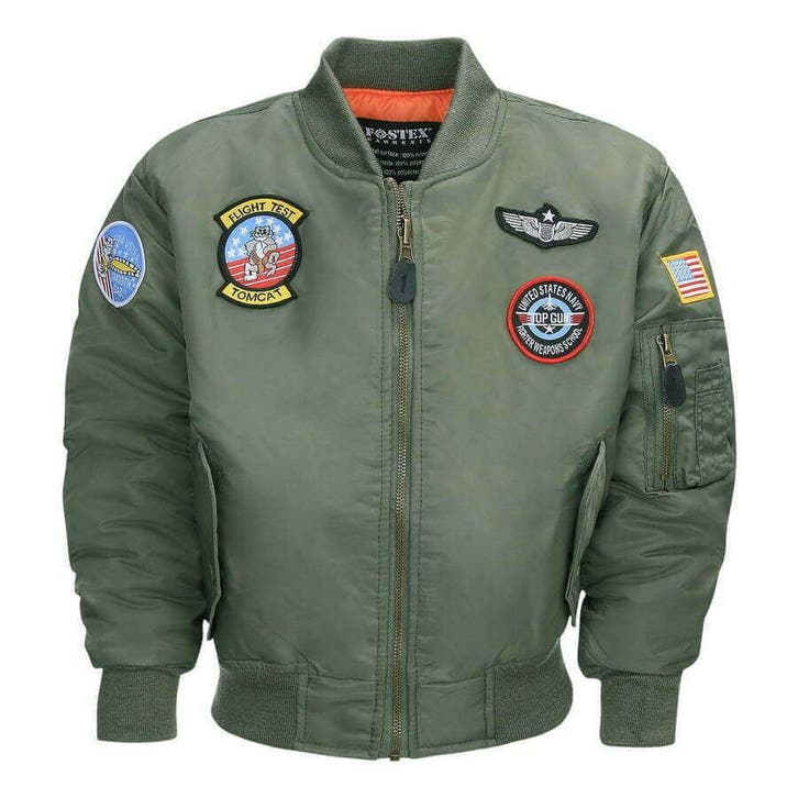 Kinder MA-1 flight jacket - Maat XXL, Kleding | Heren, Jassen | Zomer, Nieuw, Verzenden