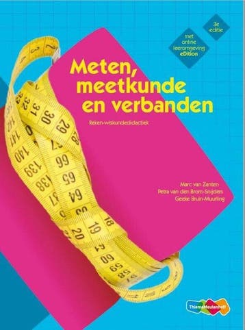 9789006432688 Rekendidactiek: Meten, meetkunde en verband..., Boeken, Verzenden, Zo goed als nieuw, Marc van Zanten