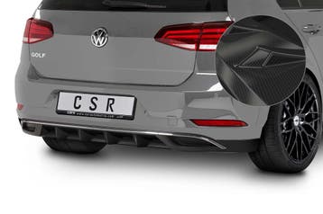 Achterskirt voor VW Golf 7 (facelift) HA251-C, Verzenden, Nieuw