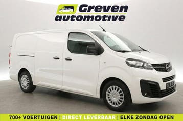 Opel Vivaro-e 75 kWh L3H1  Snelladen  Airco  Cruise  Camera, Auto's, Automaat, Wit, Elektrisch, Opel