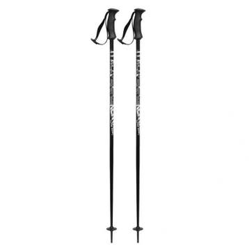 130 skistokken ITALBASTONI NOMAD BLACK (NIEUWE), Verzenden, Nieuw